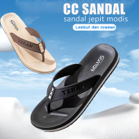 sandal selop korean style sendal hari raya wanita 2025 sandal selop cowok sandal selop gondes Jepit