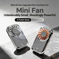 Mini Fan 11000RPM, Handheld Fan Powerful 5-Speed Portable Small Personal Fan, USB Rechargeable Pocke