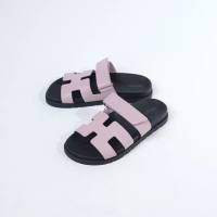 Hermès Sandal HERMES CHYPRE ROSE PINK SANDAL 100% ORIGINAL