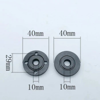 2pcs Thread Replacement Angle Grinder Type 100 Modified Type 125 Inner 10mm Outer Flange Nut Set Electric Angle Grinder Parts