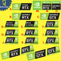 New! Best-Selling Graphics Card Sticker RTX 2080Ti 2070 2060 TITAN VR GTX 1650 1660Ti Label