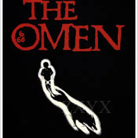 Vintage Gregory Peck Horror Movie Poster The Omen