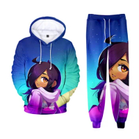 Anime Aphmau Merch 3D Print kids Tracksuit Set Casual Hoodie+Pants 2pcs Sets Spring Autumn Oversized Sweatshirt Fashion Clothes