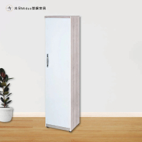 米朵Miduo 1.4尺 單門塑鋼高鞋櫃 楓木色系列 防水塑鋼鞋櫃
