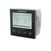 Bi-directional energy tariff multifunction Power Meter for energy management, phase energy watt meter digital power analyser