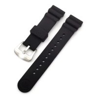 Silicone Band Strap For Seiko Divers Watchband Smart Watch 22mm Bracelet Accessories