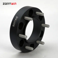 2Pieces 25/30/35/40/45mm PCD 6x135 CB 87.1mm Wheel Spacers Adapter 6 Lug Suit For Ford Rapter F-150 M14x2.0 or 14x1.5