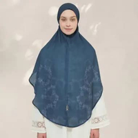 DOA Indonesia - Baiti Renjana Khimar Syari -Navy Simplicity