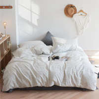 UTICI ชุดเครื่องนอน bedding set 4ชิ้น(ผ้าปูที่นอนx1 ปลอกผ้านวมx1 ปลอกหมอนx2) 6ฟุต ใช้กับที่นอน6-12นิ