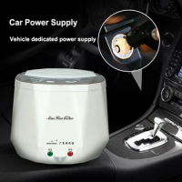 1.3L Mini Rice Cooker 12/24V Portable Constant Temperature Car-mounted Rice Cooker Multi-function Cooking Pot Steamer