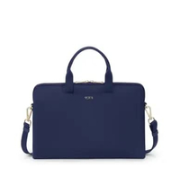 TUMI Voyageur Dakota Laptop Crossbody Bag - Crossbody Bag / Tas Selempang - Indigo / Light gold
