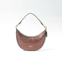 Tas COACH ARIA MONOGRAM METALLIC BRONZE HOBO BAG WITH LS 100% ORIGINAL 29X7X14CM