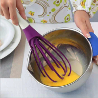 Egg Beaters Whisk Mixer Egg Beater Silicone Egg Beaters Kitchen Tools Hand Egg Mixer Cooking Foamer Wisk Cook