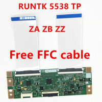 Free delivery free FFC line 100% tested logic Board / Cable for RUNTK 5538TP ZA/ ZB/ ZZ LCD Controller TCON logic Board
