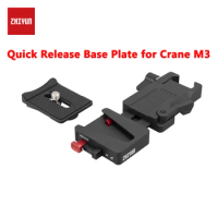 ZHIYUN EX1D11 TransMount Crane M3 Universal Quick Release Plate Base 1/4" Mount Camera Gimbal Accessory for Crane M3 Stabilizer