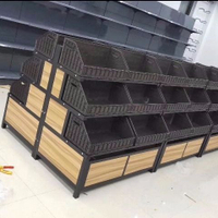免運 水果架 貨架 水果貨架果蔬貨架超市水果蔬菜架生鮮貨架多功能水果蔬菜架展示架 可開立發票
