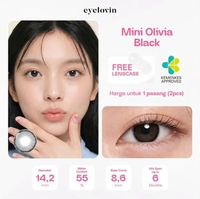 Softlens Kitty Kawaii - Mini Olivia Black