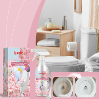 Jakehoe Pembersih Toilet Bunga Aroma Segar 120ML Penghilang Noda Kamar Mandi Dengan Laureth-7 & Sodi