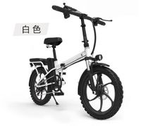 20" 20寸電動自行車 折疊便攜 超長續航 鋰電池 電動腳踏車