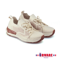 【ORWARE】飛織水鑽休閒鞋(652194-11 華爾滋皮鞋)