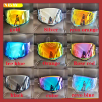 Helmet Visor for AGV K1 K3 SV K5 Motorcycle Helmet Glasses Motorbike Helmet Discoloration Lens Night Vision Visor