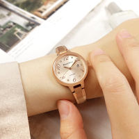羅梵迪諾 Roven Din 優雅時尚 細緻迷人 日期 不鏽鋼手錶-鍍玫瑰金/28mm
