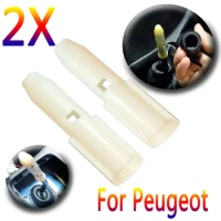 2X For Peugeot 106 107 205 206 207 306 307 308 405 Partner Expert Boxer Shift Gear Knob Stick Rod Inner Sleeve Adapter