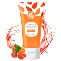 Orange Scented Exfoliator Clear Gel LF16-35 - Gentle Exfoliation For Face & Body Deep Cleansing Nour