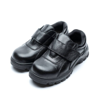 COMBAT艾樂跑男鞋-耐磨防滑CNS認證鋼頭工作鞋-黑(FA498)