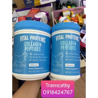 Bột Collagen - Vital Proteins Collagen Peptides Powder - Nhập khẩu Mỹ - giup bổ sung collagen cho cơ