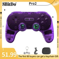 8bitdo Pro2 Bluetooth Controller For Windows macoS Steam Deck Android ios Nintendo Switch The Legend of Zelda Gamepad