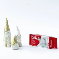 DAS Modelling Clay/ air dry modelling clay 500gr Putih