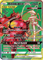 【CardMaster】寶可夢紙牌 中文版 PTCG 雙倍暴擊 AS5a_SR_187/184 費洛美螂＆爆肌蚊GX