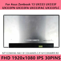 B133HAN05.C B133HAN05.F For Asus Zenbook 13 UX333 UX333F UX333FN UX333FA UX333FAC UX333FLC Laptop Lcd Screen Display Matrix