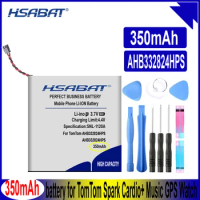 HSABAT AHB332824HPS 350mAh Battery for TomTom Spark Cardio+ Music GPS Watch New Li Polymer Rechargeable Batteries