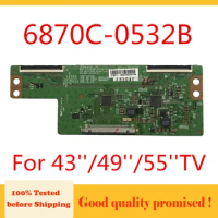 6870C-0532B For 43'' 49'' 55'' TV Tcon 6870C Logic Board TV Board 43/49/55 inch TV placa tv Original T-con Card 6870C 0532B