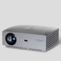 VIVIBRIGHT F40 1080p 5000lumens hd led projector better than mini pocket projector better than short throw projector