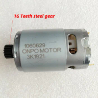 ONPO,12V 16 Teeth 1060629 3K1921 DC Micro Gear Motor For Black&amp;Decker EPC128 H1 Cordless Impact Electric Drill Screwdriver