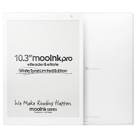 (全配組) Readmoo 讀墨 mooInk Pro 10.3吋電子書閱讀器(白)+mooInk Pro 手寫筆