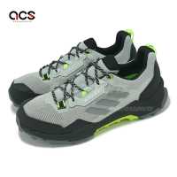 adidas 戶外鞋 Terrex AX4 男鞋 灰黑 螢光綠 抗撕裂 越野 登山 愛迪達 IF4868