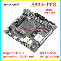 MINI motherboard Onda A520SD4-ITX all solid state AM4 computer mini desktop AMD motherboard for Ryzen cpu SATA3.0 and M.2