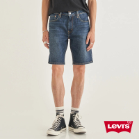 LEVIS 官方旗艦 405 低腰膝上彈性牛仔短褲 男生牛仔短褲 彈性牛仔褲 熱賣單品 39864-0149