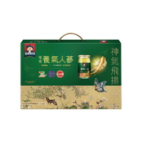 桂格 無糖養氣人蔘禮盒 (60ml/12瓶/禮盒)【杏一】