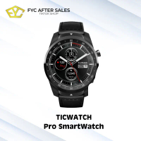 Ticwatch Pro Smartwatch Wear OS 1.4\ AMOLED + LED Display"