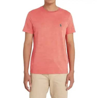POLO - 7176.62 Mens Jersey Crewneck T-Shirt Little Pony - Salmon Heater XXL