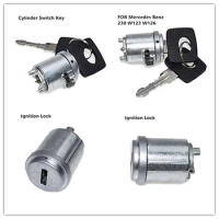 FOR Mercedes Benz 230 W123 W126 Ignition Lock Cylinder Switch With Key 123 462 04 79 Locks &amp; Hardware