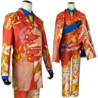 Tokyo Revengers Animal Cosplay Suit Exhibition Suit Izana Kurokawa Uniform Orange Peacock Casial Wear Halloween