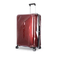 Clear Luggage Cover for DELSEY PARIS Special Thicked PVC Case with Zipper Customized High Quality Transparent