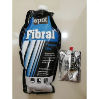 UPOL FIBRAL/FIBREGLASS SET WITH HARDENER 880ML