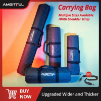 AMBITFUL TB PRO 50/60/70//80/90/100/110/120/130/140cm Padded Camera Monopod Tripod Carrying Bag Case Portable Shoulder Straps